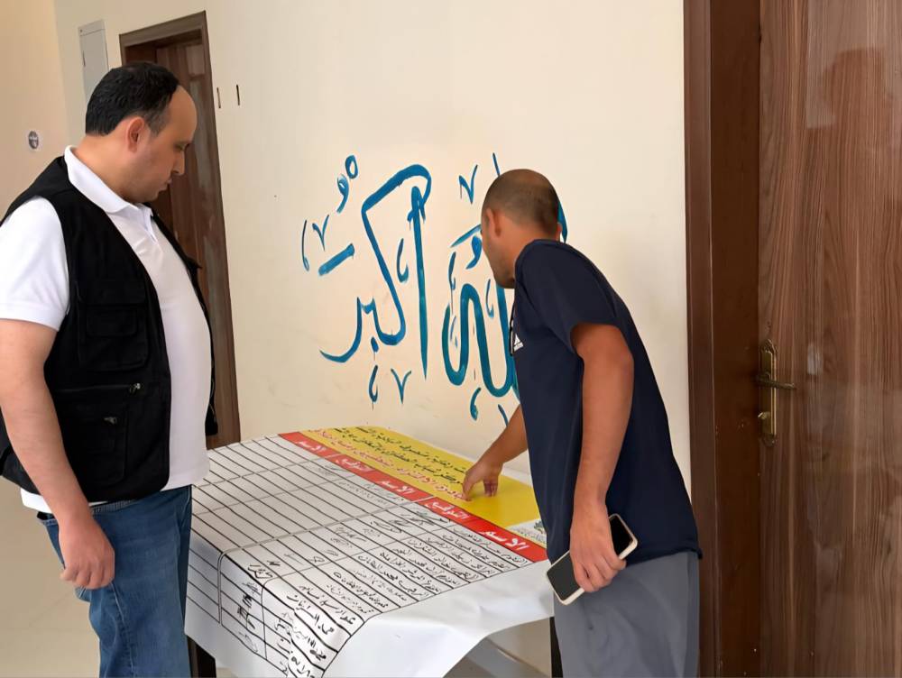 وزير الشباب يتفقد مراكز الشباب في البادية الشمالية الشرقية 