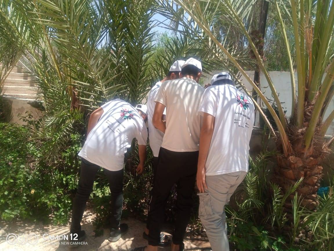 اختتام معسكر التغير المناخي (الاقتصاد الأخضر) في مركز شباب وشابات الأزرق