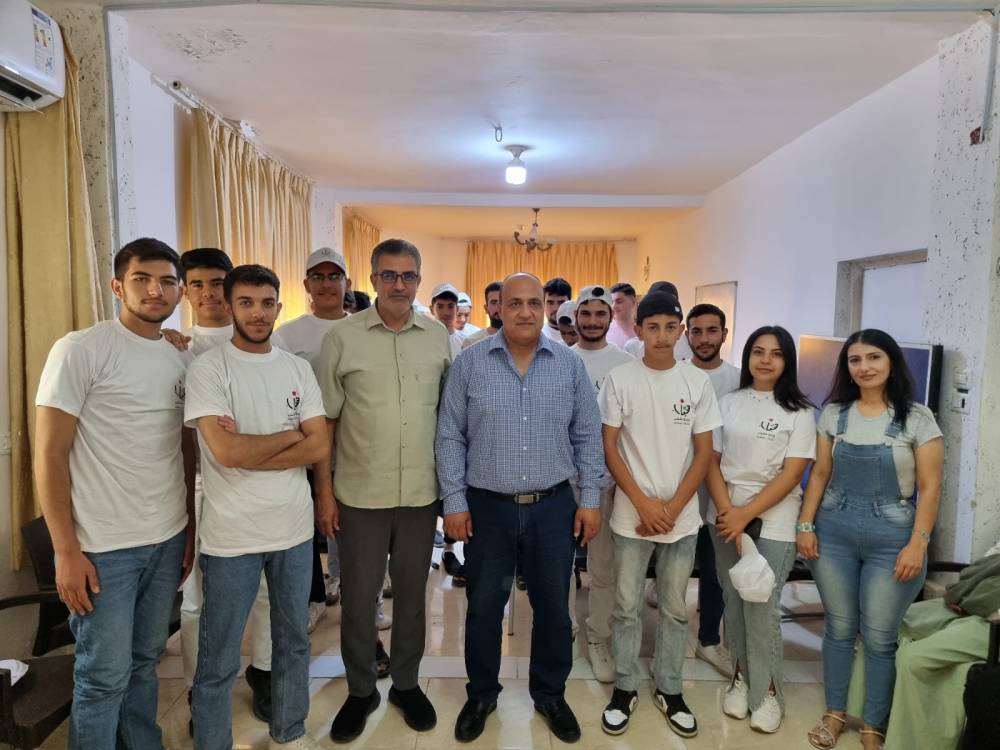 اختتام معسكر التغير المناخي (الاقتصاد الأخضر) في مركز شباب وشابات الأزرق