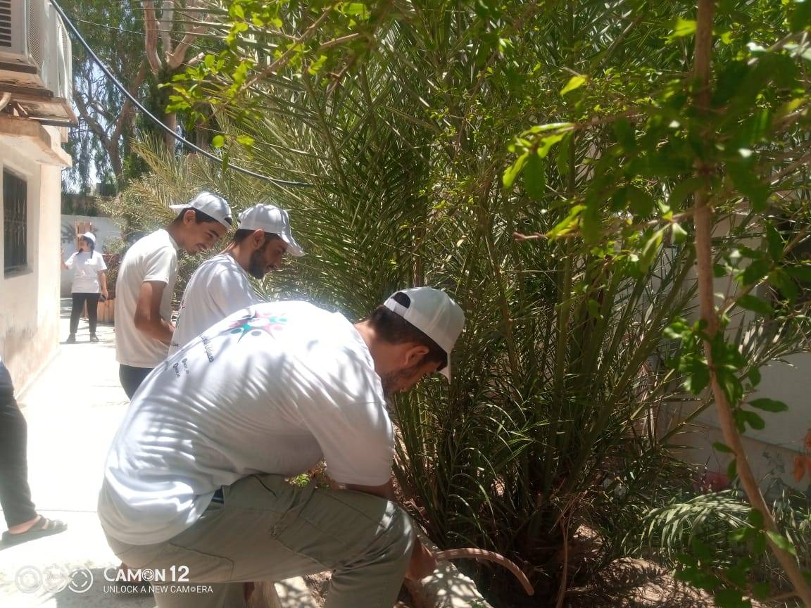 اختتام معسكر التغير المناخي (الاقتصاد الأخضر) في مركز شباب وشابات الأزرق