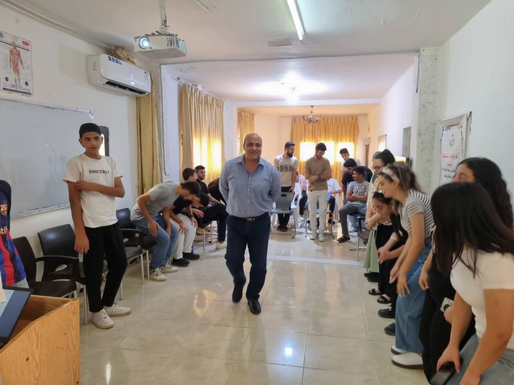 اختتام معسكر التغير المناخي (الاقتصاد الأخضر) في مركز شباب وشابات الأزرق