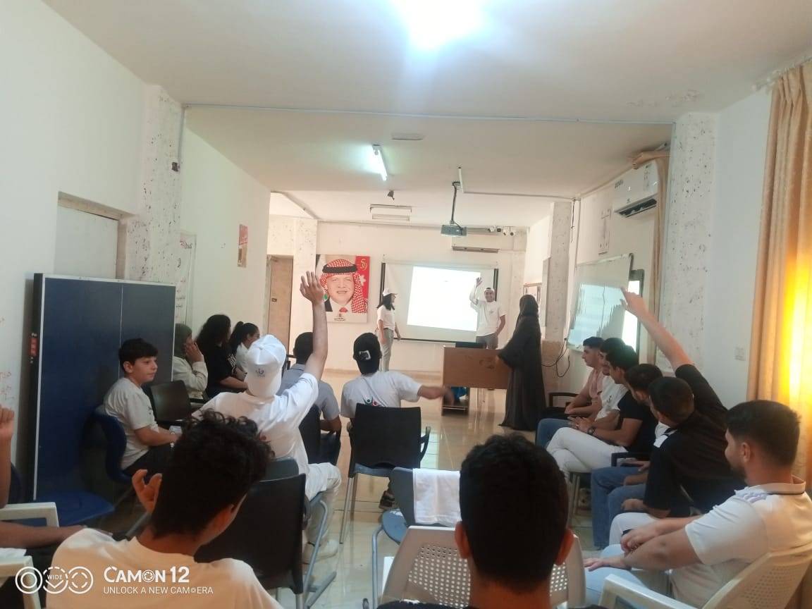 اختتام معسكر التغير المناخي (الاقتصاد الأخضر) في مركز شباب وشابات الأزرق