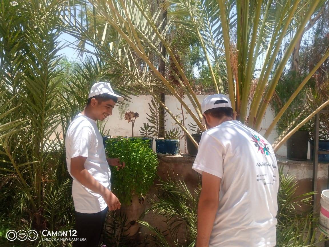 اختتام معسكر التغير المناخي (الاقتصاد الأخضر) في مركز شباب وشابات الأزرق