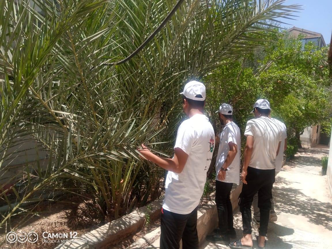 اختتام معسكر التغير المناخي (الاقتصاد الأخضر) في مركز شباب وشابات الأزرق