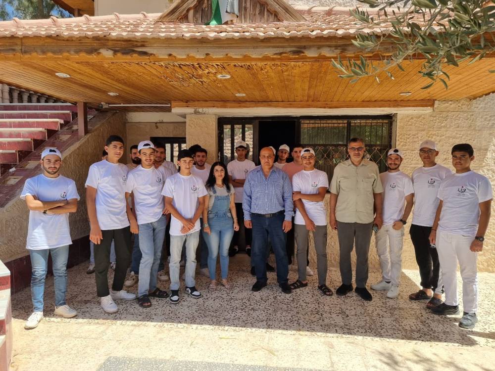 اختتام معسكر التغير المناخي (الاقتصاد الأخضر) في مركز شباب وشابات الأزرق