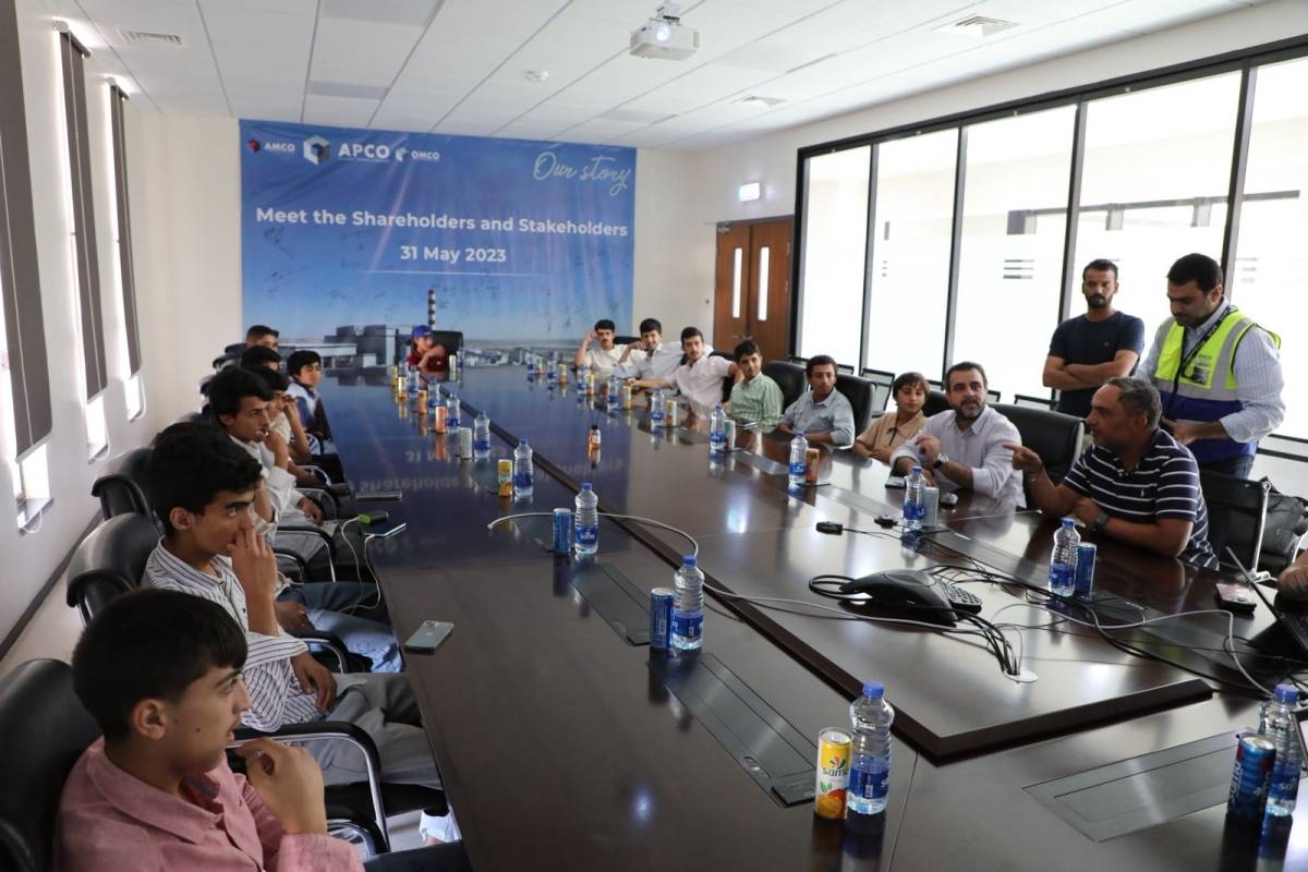 زيارة مركز شباب ام الرصاص إلى مشروع عطارات الصخر الزيتي