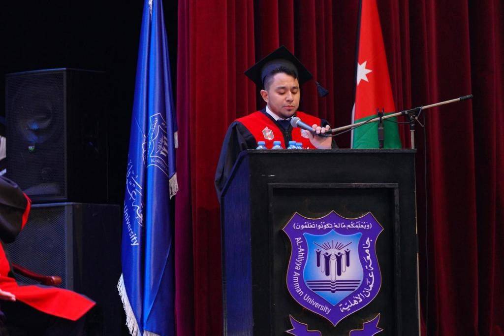 بالصور ... الأميرة آية بنت فيصل ترعى اليوم الأول لإحتفال عمان الأهلية بتخريج طلبتها للفصل الثاني من الفوج 32