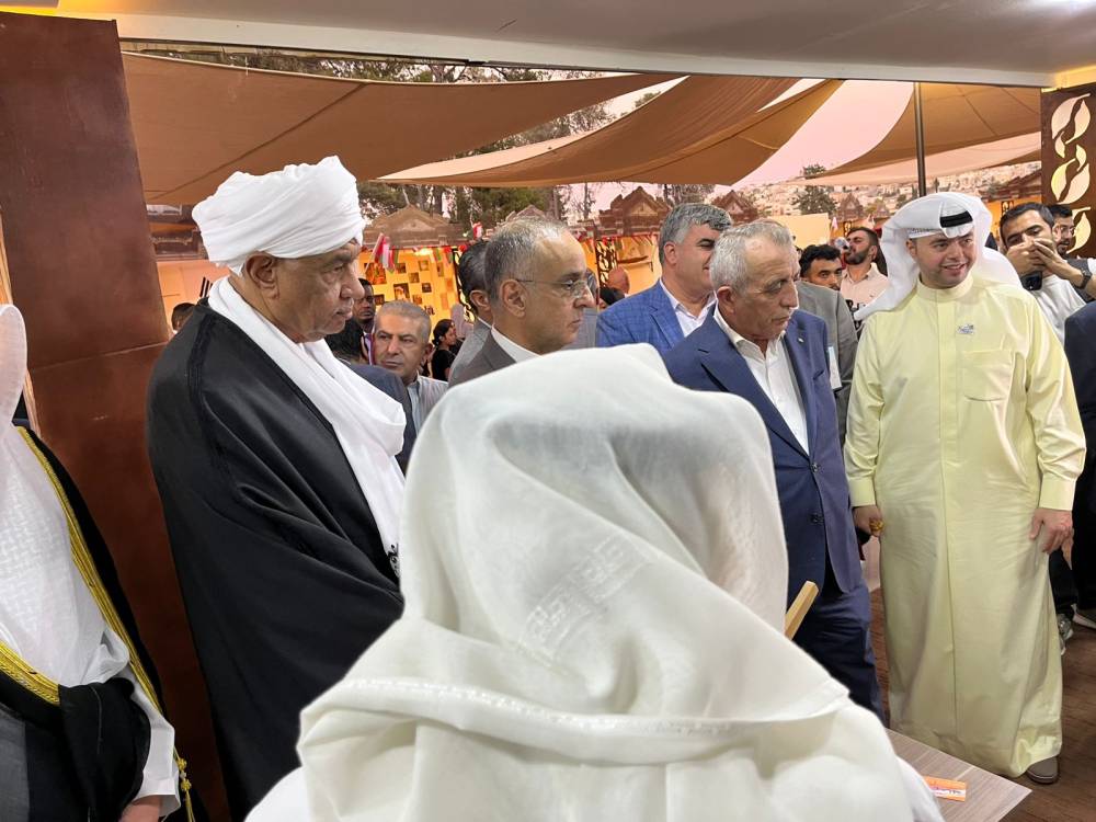 افتتاح جناح السفارات في مهرجان جرش بحضور وزير الثقافة