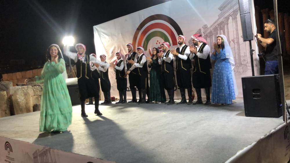 فعاليات المصلبة وشارع الأعمدة في جرش تجذب الزوار وتُحيي التراث