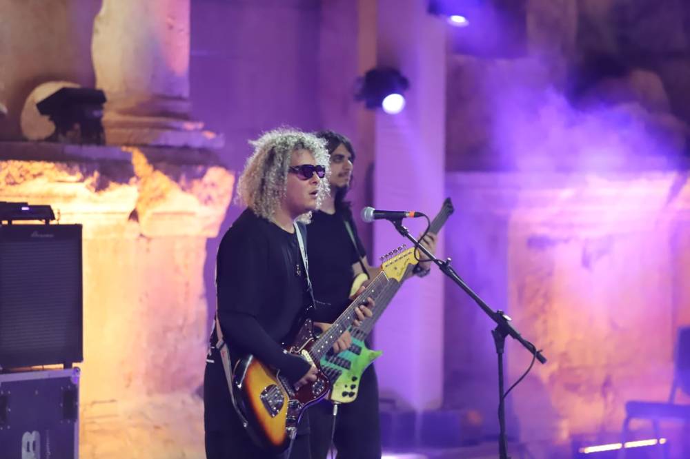 فرقة OCTAVE الأردنية تقدم إيقاعات معاصرة على المسرح الشمالي بجرش والسودان حاضرة بالثقافة النوبية