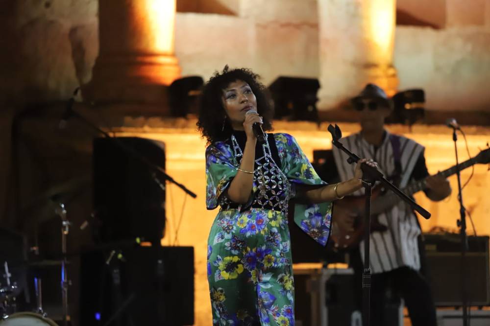 فرقة OCTAVE الأردنية تقدم إيقاعات معاصرة على المسرح الشمالي بجرش والسودان حاضرة بالثقافة النوبية