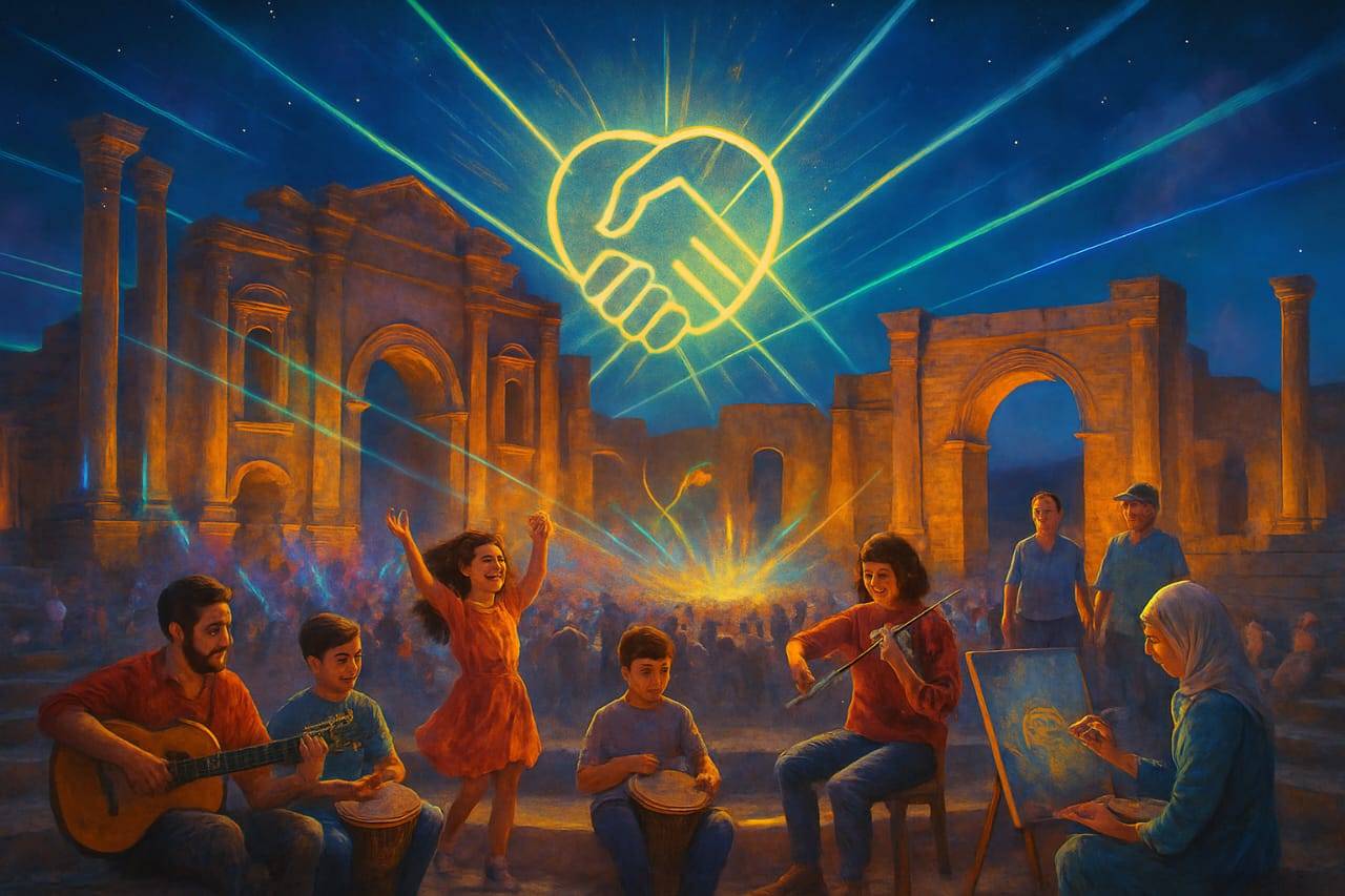 مهرجان جرش... وما خفي أعظم!!؟ عندما يفيض الفن إنسانية وتتحول الثقافة إلى رسالة حياة