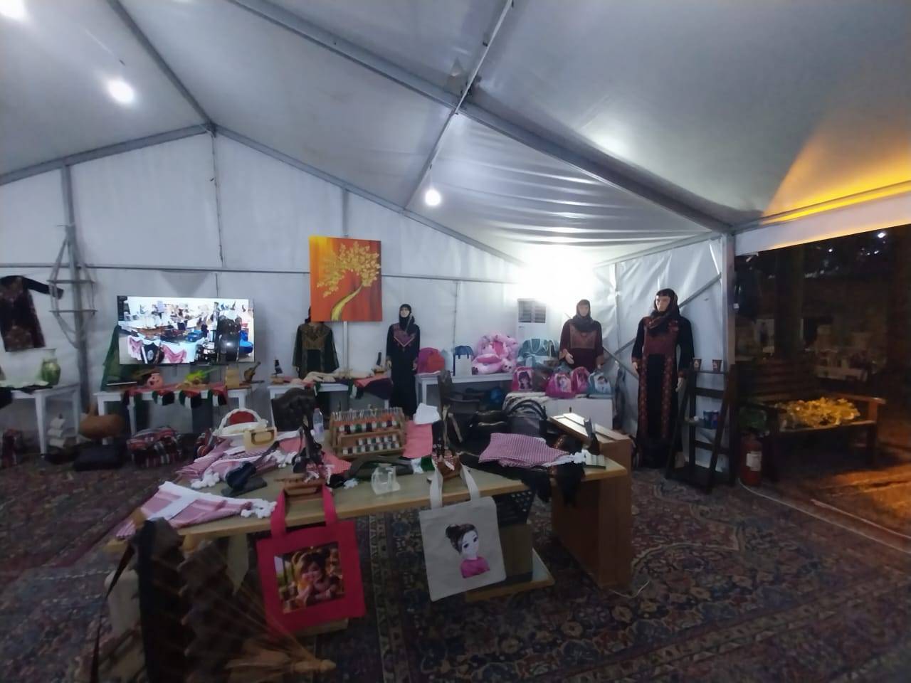 إدارة مراكز الإصلاح والتأهيل تشارك بمهرجان جرش بخيمة لعرض منتوحات نزلاء المراكز 