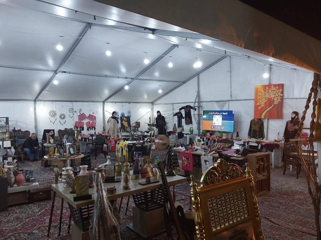 إدارة مراكز الإصلاح والتأهيل تشارك بمهرجان جرش بخيمة لعرض منتوحات نزلاء المراكز 