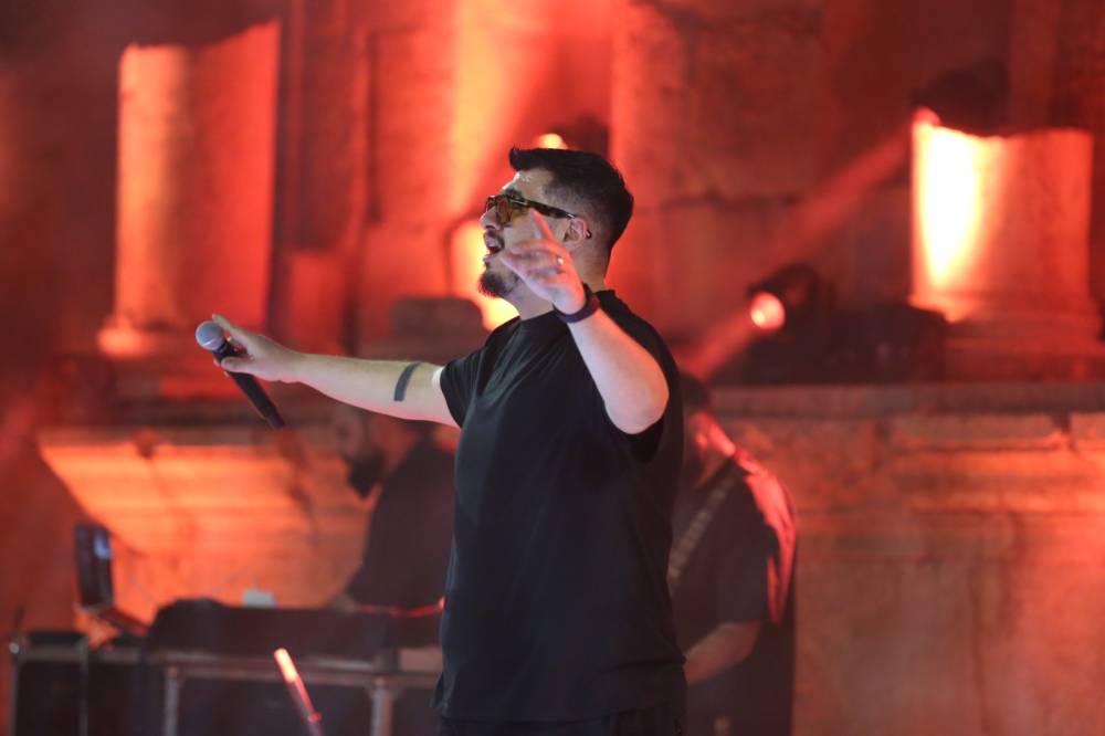 زين سجدي قدمت مزيجا من الراب والجاز والموسيقى العربية  وبيج سام يتألق  على المسرح الشمالي