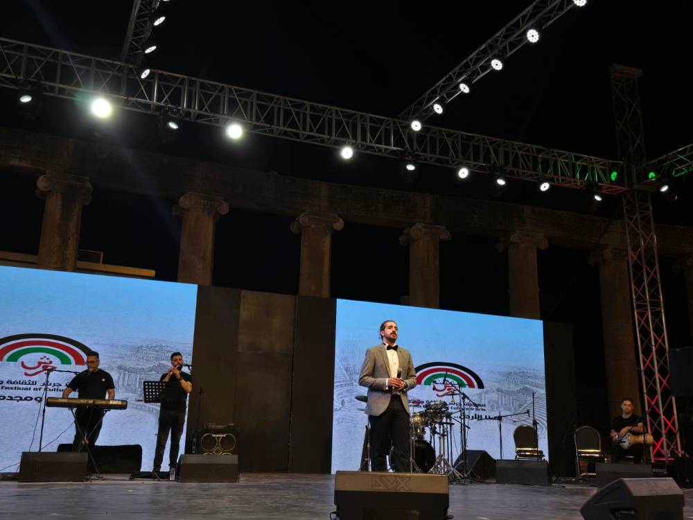 فعاليات متنوعة على الساحة الرئيسية تجمع بين التراث والفن المعاصر في رحاب جرش
