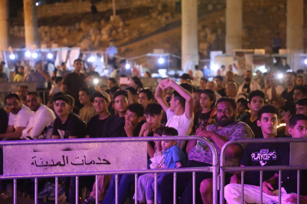 فعاليات متنوعة على الساحة الرئيسية تجمع بين التراث والفن المعاصر في رحاب جرش