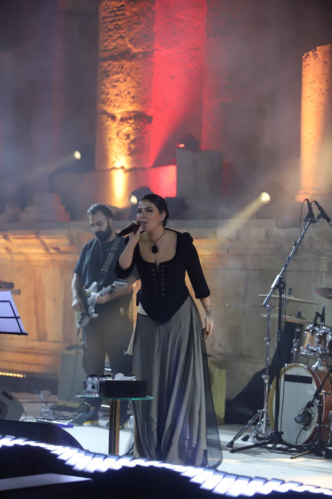 نويل خرمان والأخرس يُشعلان المسرح الشمالي في “ليلة فلسطينية” بمهرجان جرش