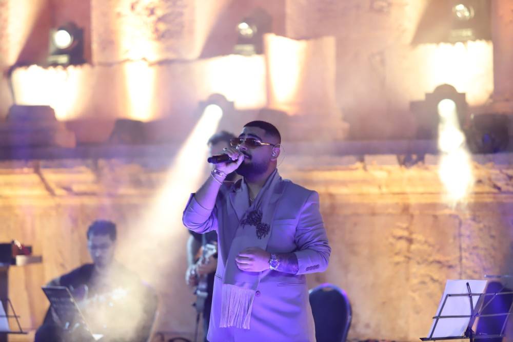 نويل خرمان والأخرس يُشعلان المسرح الشمالي في “ليلة فلسطينية” بمهرجان جرش