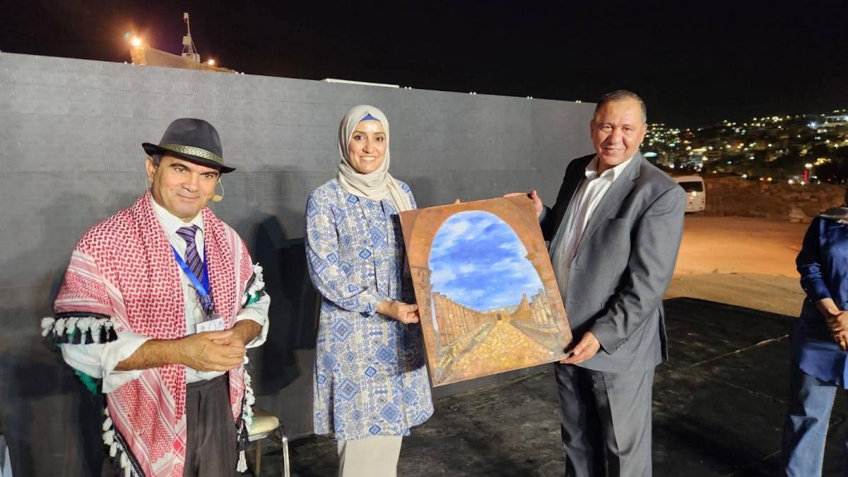   تكريم فنانين تشكيليين ساهموا في إبراز الهوية البصرية لمهرجان جرش
