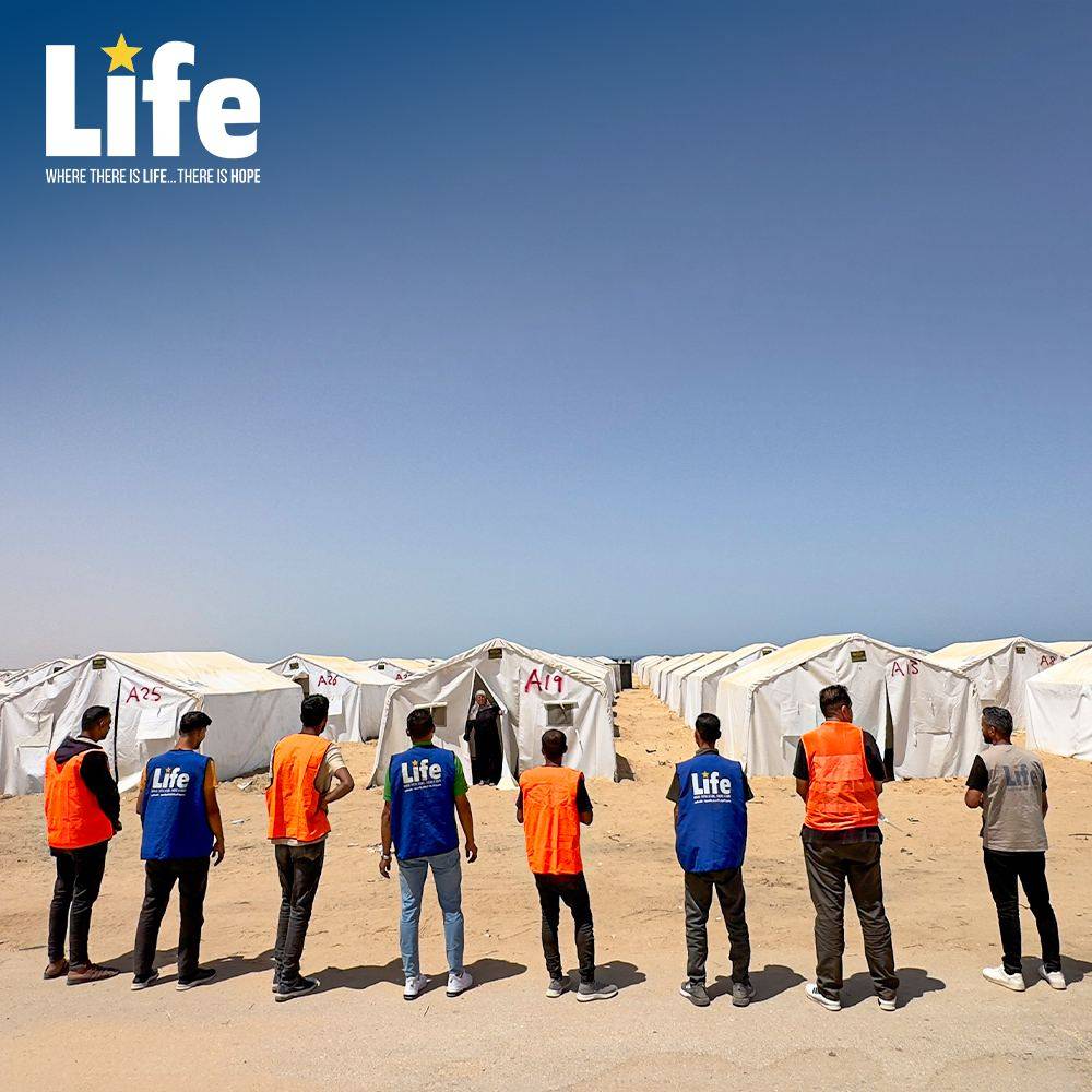 بتوفيرها الخيام لآلاف العائلات في غزة:  لايف للإغاثة والتنمية تحصد جائزة (DXBH Award) للشراكة الأكثر تأثيراً