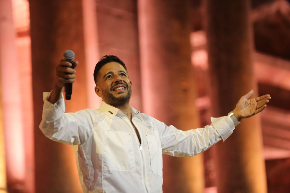 محمد حماقي يُشعل المسرح الجنوبي في جرش: ليلة طربية مصرية لا تُنسى