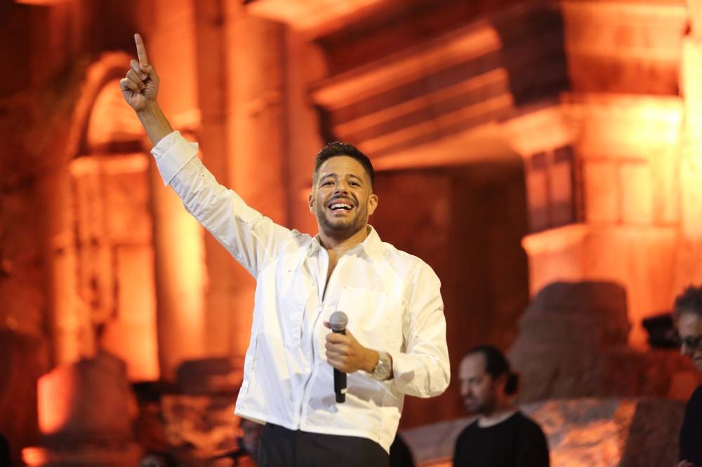 محمد حماقي يُشعل المسرح الجنوبي في جرش: ليلة طربية مصرية لا تُنسى