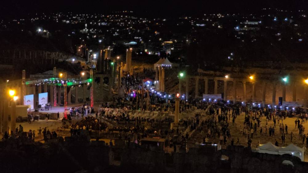 مسرح المصلبة يختتم فعاليات مهرجان جرش 39