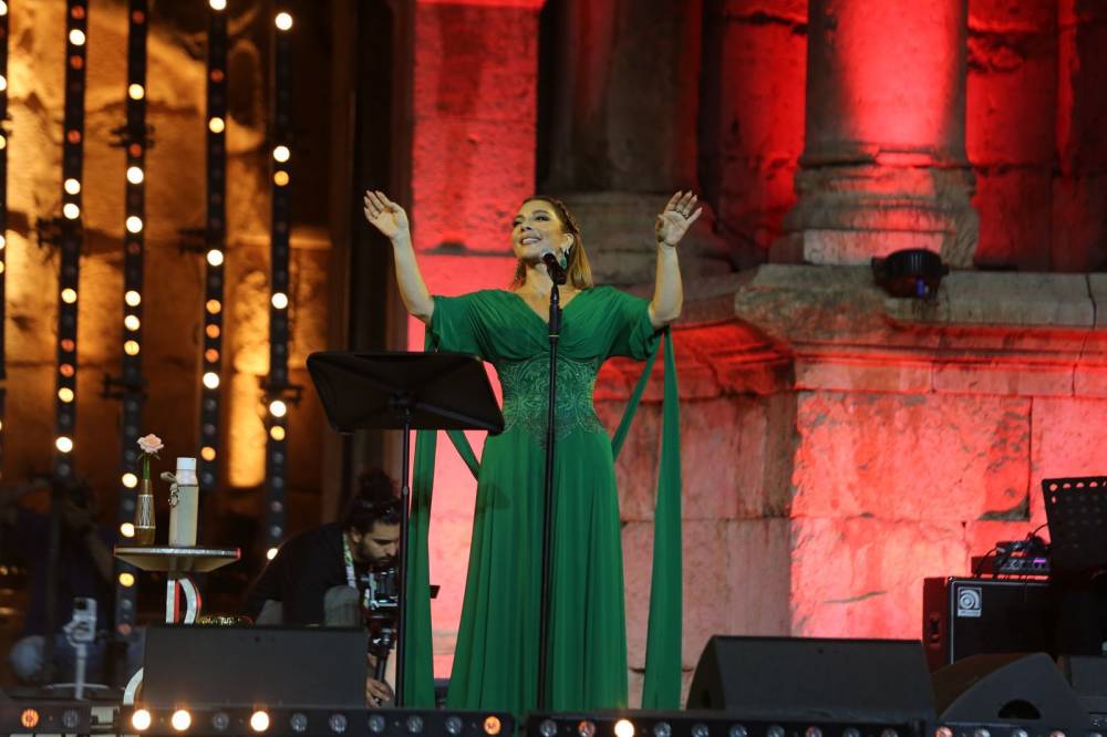 ختامها مسك .. أصالة تختتم فعاليات مهرجان جرش على المسرح الجنوبي