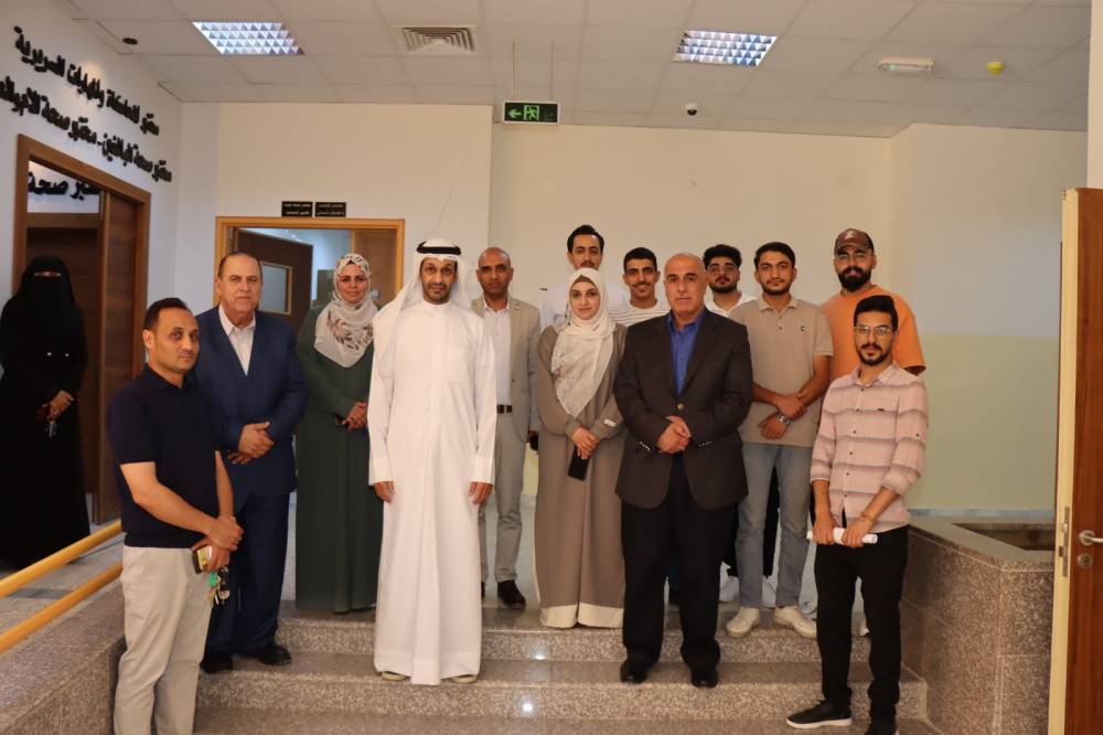 جامعة الحسين بن طلال تستقبل وفد الجمعية الكويتية للدراسات العليا وتبحث سبل التعاون المشترك.