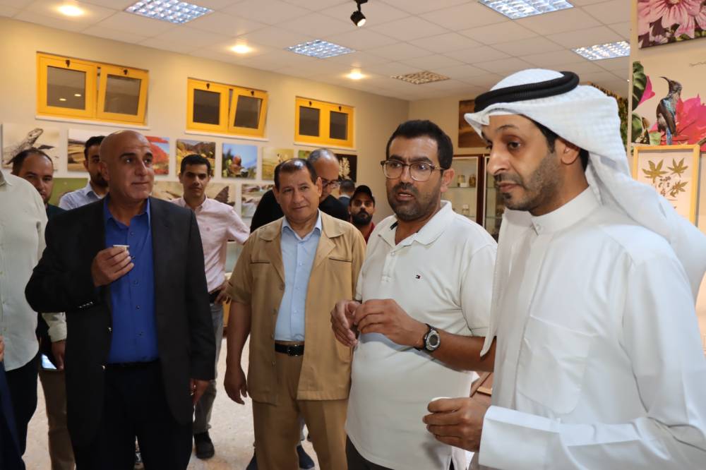 جامعة الحسين بن طلال تستقبل وفد الجمعية الكويتية للدراسات العليا وتبحث سبل التعاون المشترك.