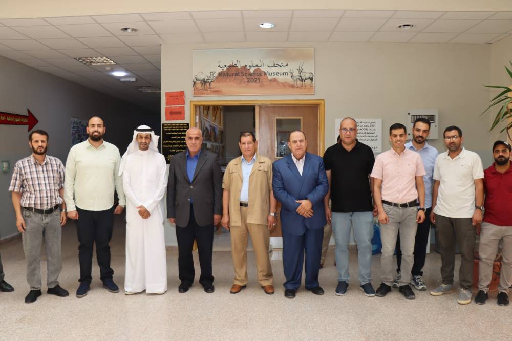 جامعة الحسين بن طلال تستقبل وفد الجمعية الكويتية للدراسات العليا وتبحث سبل التعاون المشترك.