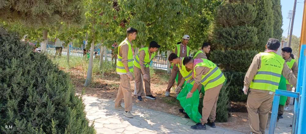 مديرية بيئة الزرقاء تطلق حملة بهمتنا.. نحمي بيئتنا في مدينة الأمير محمد للشباب