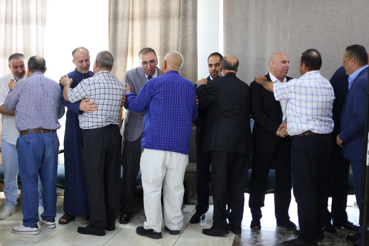 السلايمة يُقيم وليمة غداء بمناسبة زفاف المهندس بلال منذر السلايمة 