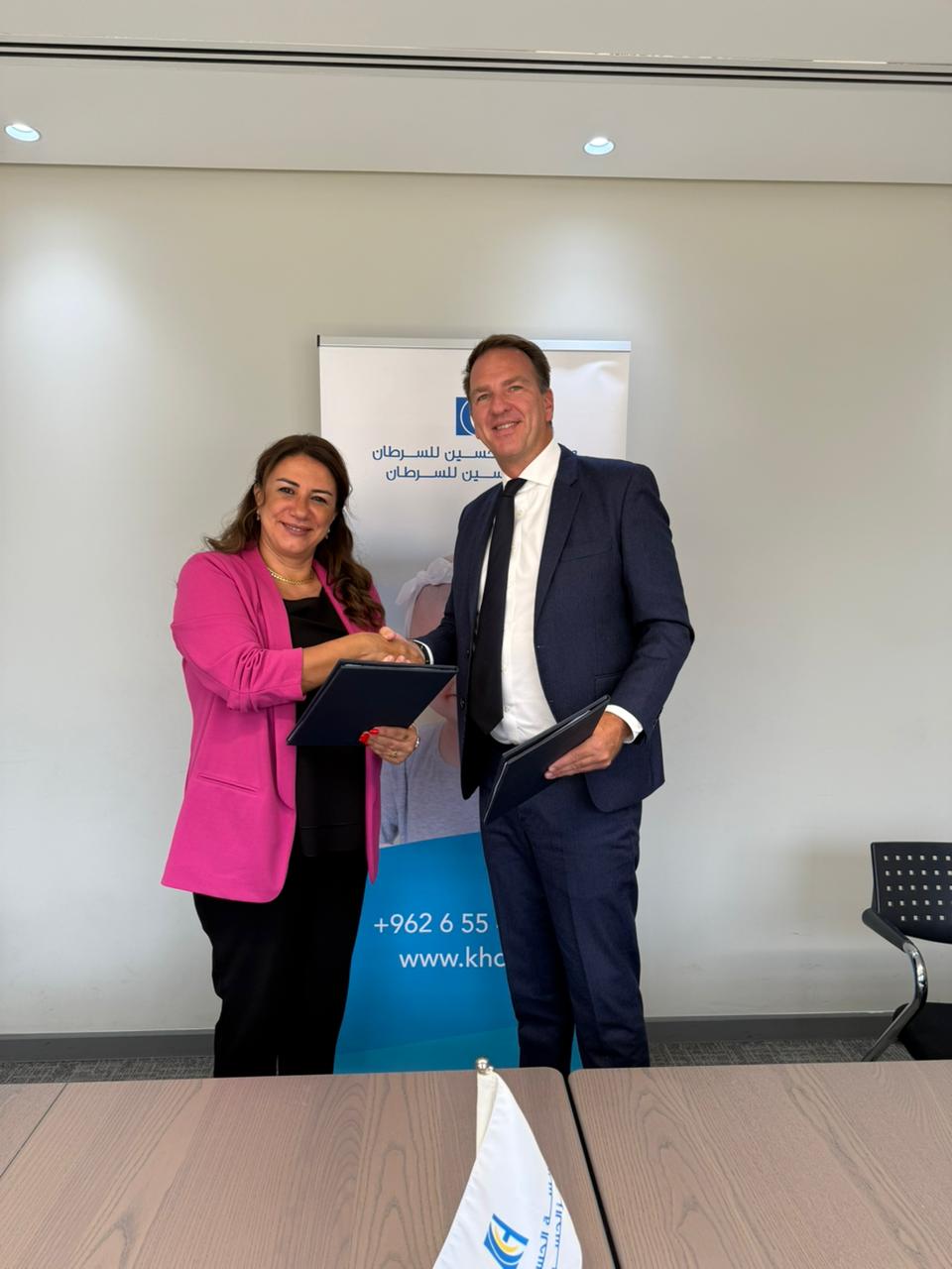 شركة ميناء حاويات العقبة توقع اتفاقية مع مؤسسة الحسين للسرطان لتوسيع نطاق التوعية بسرطان الثدي في العقبة