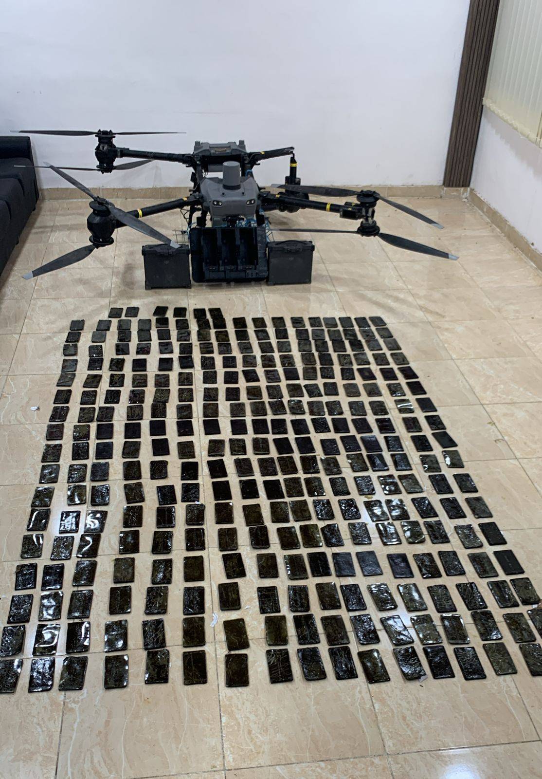 المنطقة العسكرية الجنوبية تحبط محاولة تهريب مواد مخدرة بواسطة طائرة مسيرة