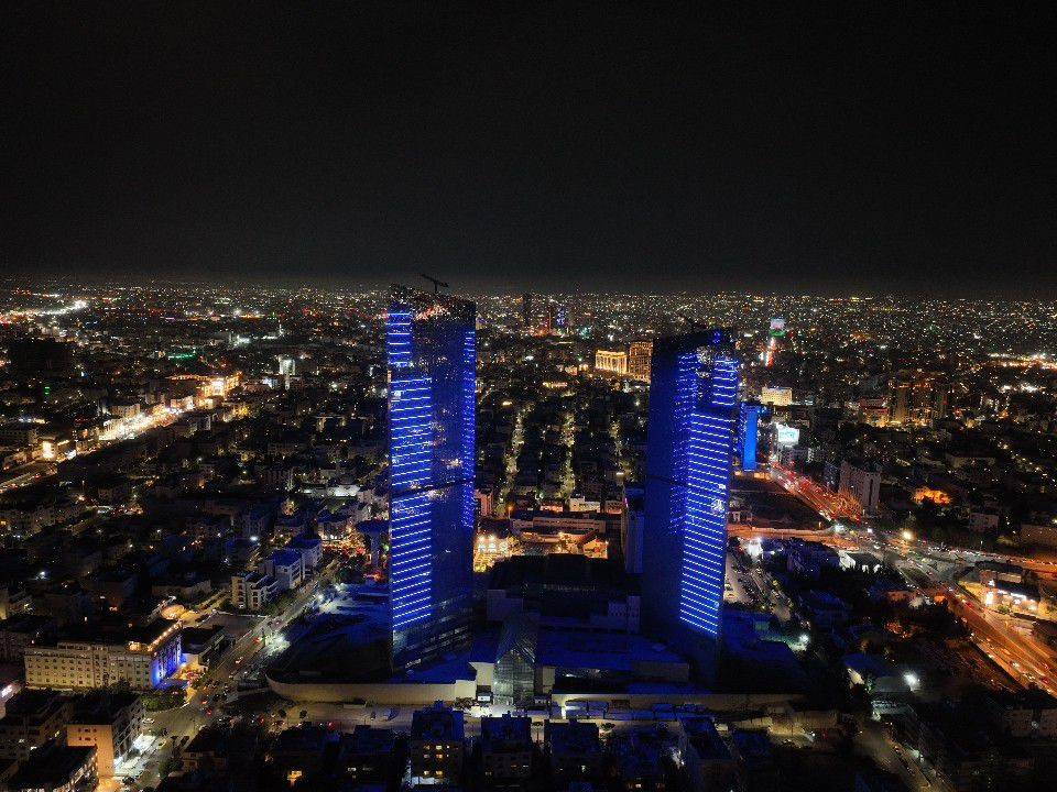 شركة بوابة الأردن تواصل التقدم في الأعمال الإنشائية والتشطيبات النهائية لمشروع أبراج السادس تمهيدًا للتسليم في 2026