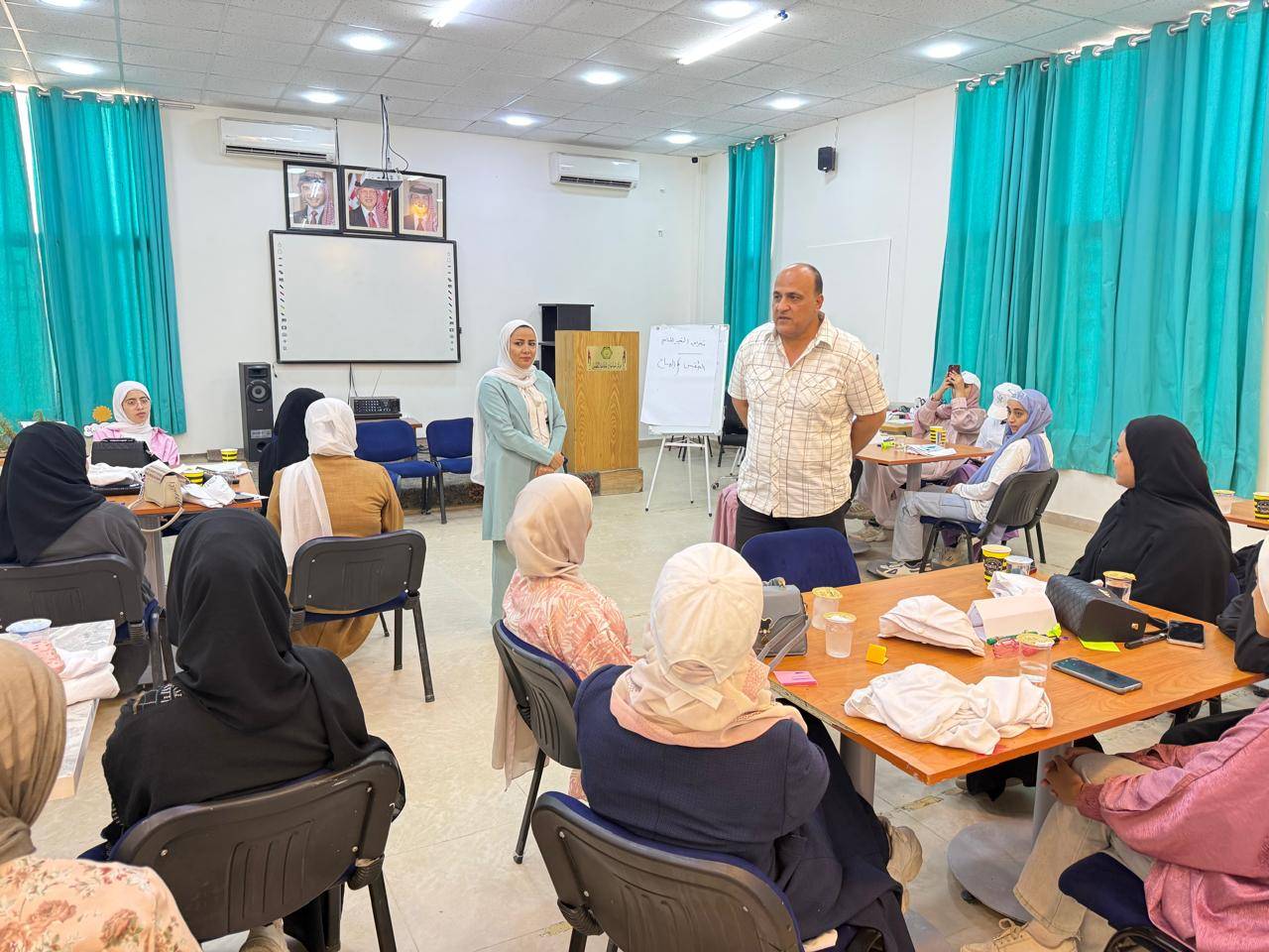 انطلاق معسكر التغير المناخي (الاقتصاد الأخضر) في مركز شباب وشابات الظليل