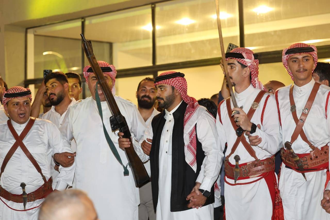 ليث المناصرة مبارك الزفاف