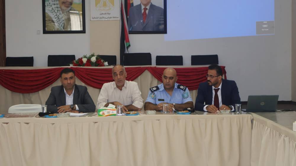 طوباس: سلطة جودة البيئة تعقد ورشة عمل لمناقشة مسودة مشروع القرار بقانون البيئة