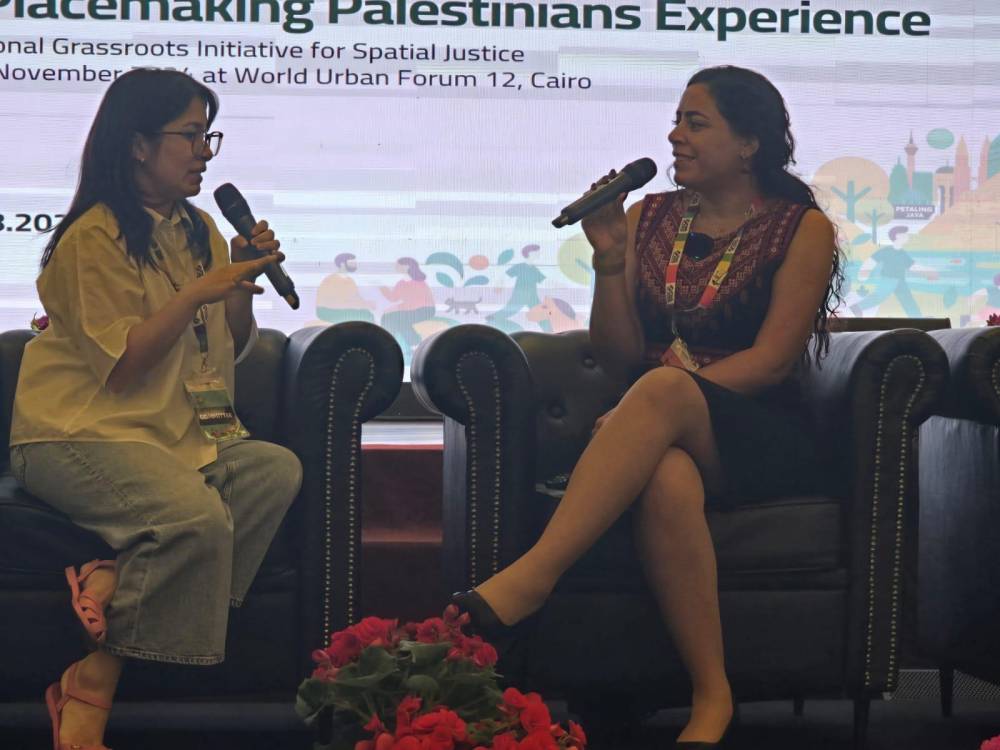  شبكة  صُنّاع المكان الفلسطينية  تشارك في مؤتمر إقليمي بماليزيا وتستعرض تجربتها في تطوير الحيز العام 