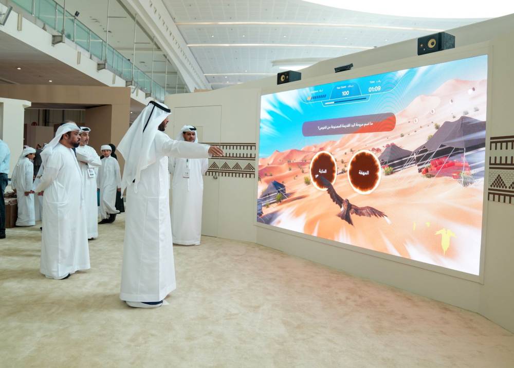 تحدي الهدد تجربة رقمية تراثية في معرض أبوظبي للصيد والفروسية0