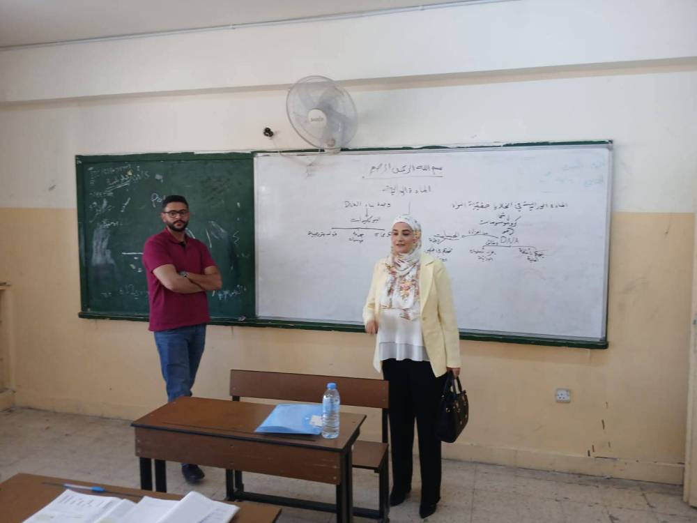 السواريس في زيارة تفقدية لمدارس الطلبة السوريين في لواء سحاب اليوم السبت. 