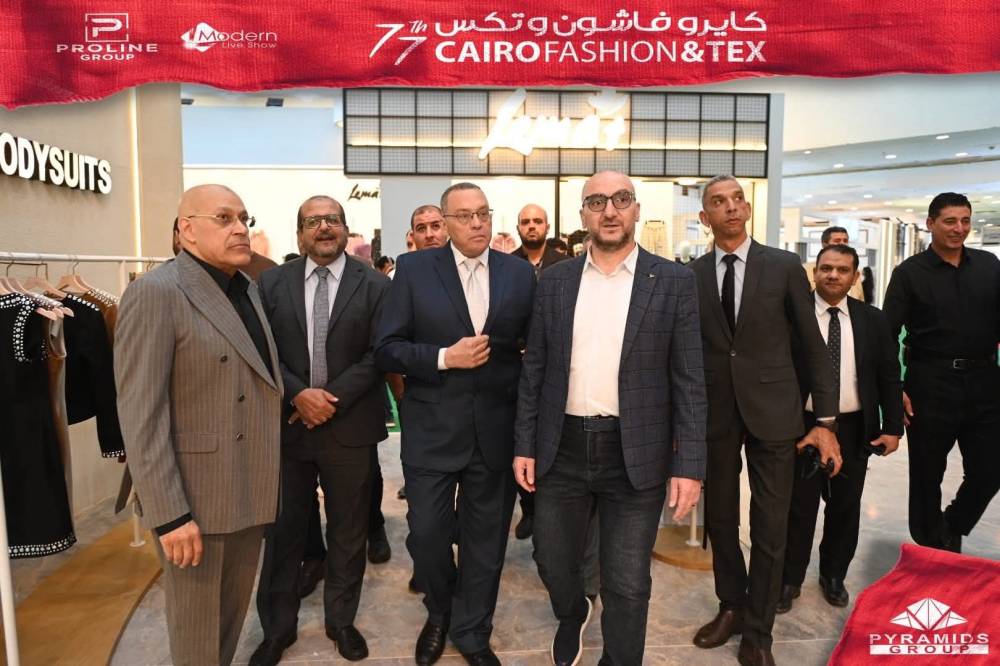 النقابة العامة لتجار الألبسة تشارك بتميز في معرض Cairo Fashion بمشاركة 23 دولة