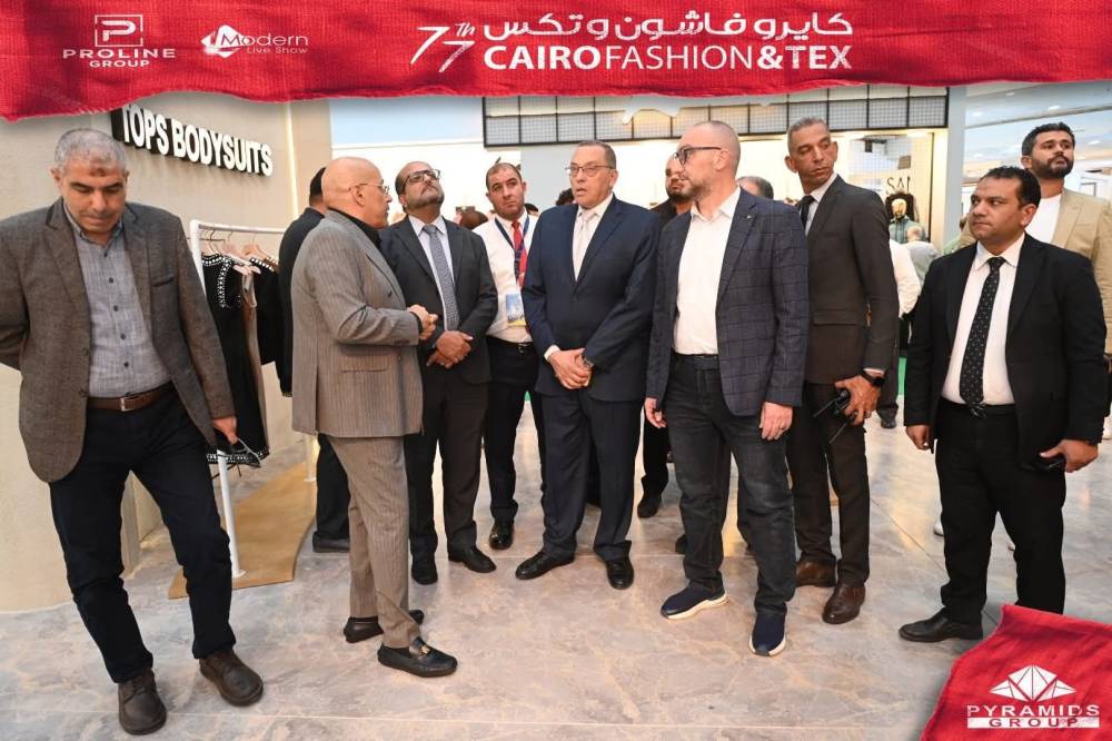 النقابة العامة لتجار الألبسة تشارك بتميز في معرض Cairo Fashion بمشاركة 23 دولة