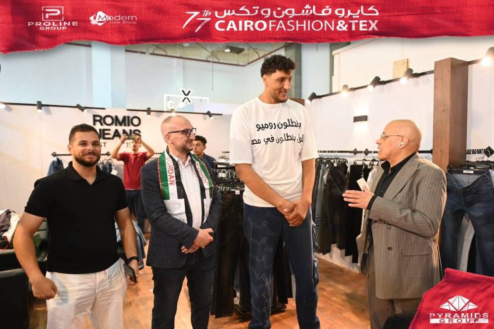 النقابة العامة لتجار الألبسة تشارك بتميز في معرض Cairo Fashion بمشاركة 23 دولة