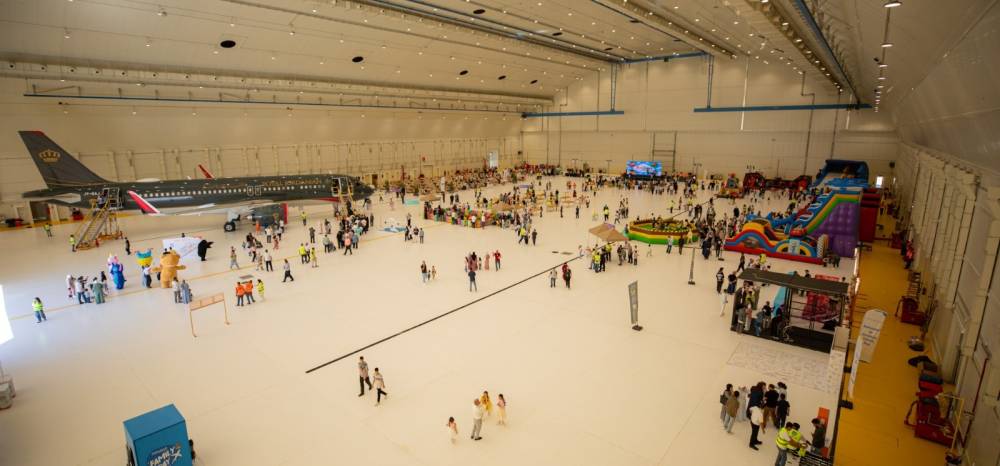 جورامكو ترحّب بعائلات الموظفين في يوم العائلة الترفيهي في هنغر رقم 7 الجديد