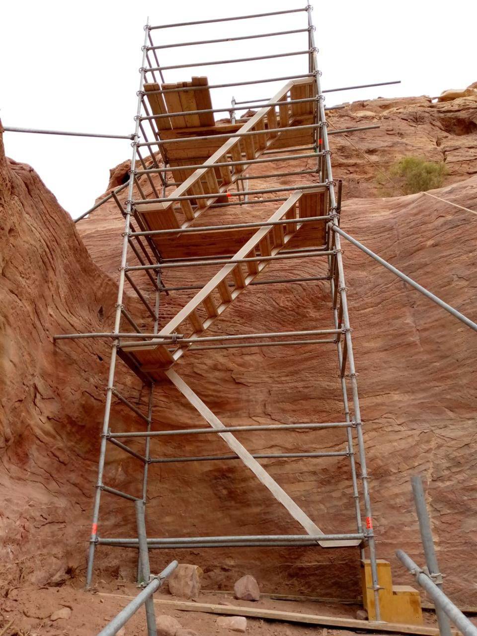 البترا أجمل.. استمرار أعمال الصيانة والتأهيل في المواقع الأثرية