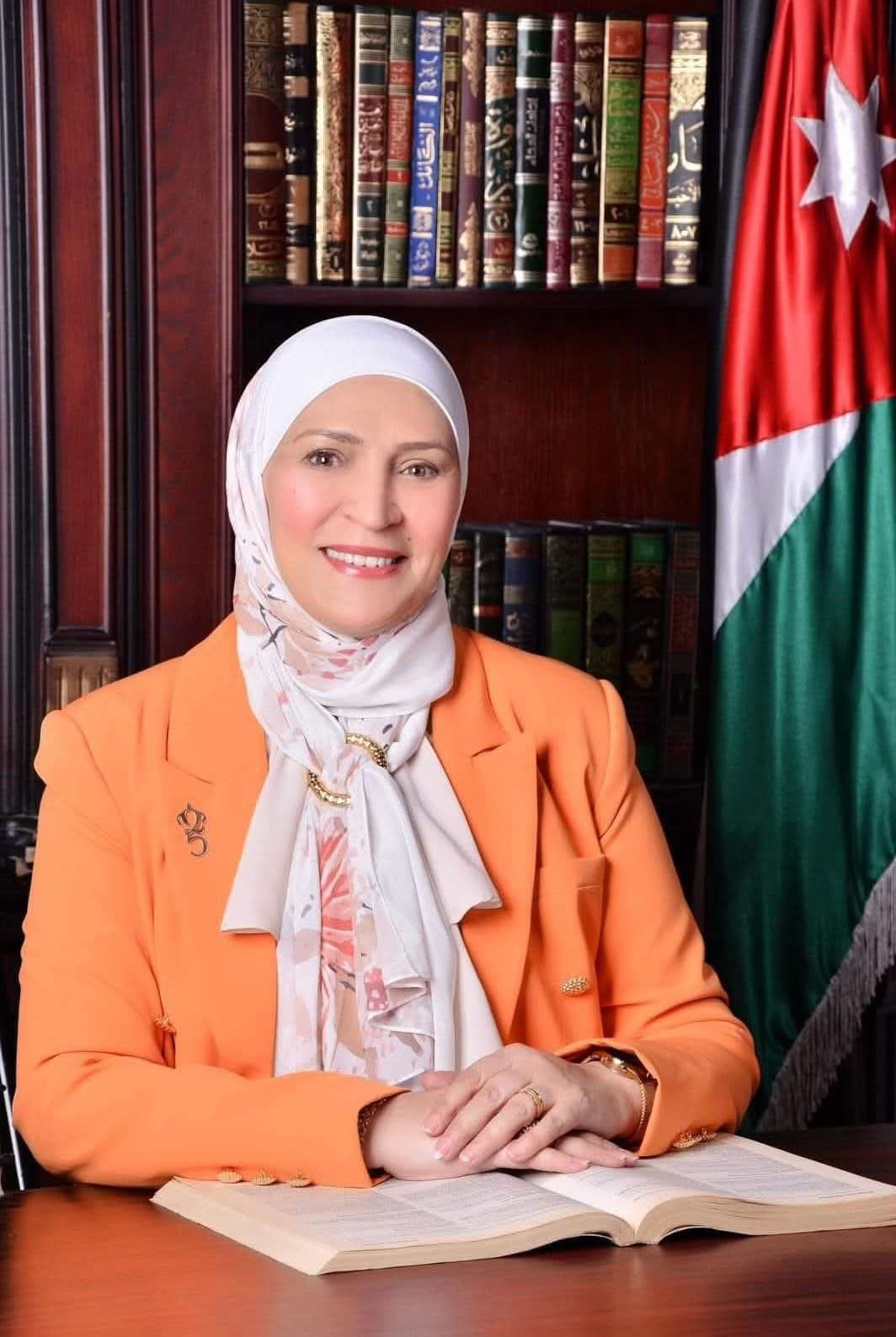 هالة الجراح نائب من قرية المزار في أربد . صعدت الى العبدلي باصوات  الربداوي .