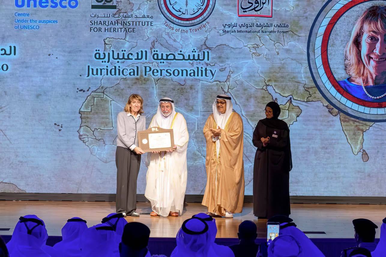 حاكم الشارقة يفتتح الدورة الـ25 من ملتقى الراوي احتفاءً باليوبيل الفضي تحت شعار “حكايات الرحّالة”